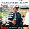 image:imageFunky Junque Trucker Snapback HatBoston  Pinstripe NavyBeige