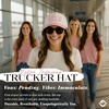 image:imageFunky Junque Trucker Snapback HatBride  BeigeLight Pink