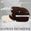 image:imageFunky Junque Trucker Snapback HatCoffeegrl  BrownBeige