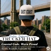 image:imageFunky Junque Trucker Snapback HatEast Coast  NavyBeige
