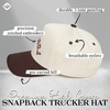 image:imageFunky Junque Trucker Snapback HatFootball  BrownBeige