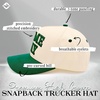 image:imageFunky Junque Trucker Snapback HatGame Day  GreenBeige