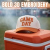 image:imageFunky Junque Trucker Snapback HatGame Day  OrangeBeige