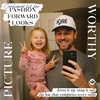 image:imageFunky Junque Trucker Snapback HatGirl Dad  NavyWhite
