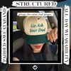 image:imageFunky Junque Trucker Snapback HatGo Ask Your Dad  BeigeGreen
