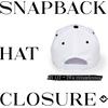 image:imageFunky Junque Trucker Snapback HatHappy Upside Down  BlackWhite