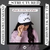 image:imageFunky Junque Trucker Snapback HatHappy Upside Down  BlackWhite