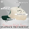 image:imageFunky Junque Trucker Snapback HatHot Moms Club  GreenBeige