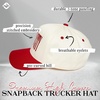 image:imageFunky Junque Trucker Snapback HatKansas City  RedBeige