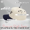 image:imageFunky Junque Trucker Snapback HatLet Me Ask My Wife  BeigeNavy