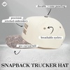 image:imageFunky Junque Trucker Snapback HatLiterally Just a Girl  Wood CamoBeige