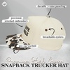image:imageFunky Junque Trucker Snapback HatLong Live Cowgirls  Cow PrintBeige