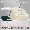 image:imageFunky Junque Trucker Snapback HatMama Gang  GreenBeige