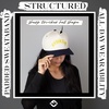 image:imageFunky Junque Trucker Snapback HatMichigan Upside Down  NavyBeige