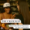 image:imageFunky Junque Trucker Snapback HatPut It on My Fiances Tab  BeigeBlack