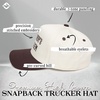 image:imageFunky Junque Trucker Snapback HatSomebodys Problem  BrownBeige