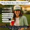 image:imageFunky Junque Trucker Snapback HatStep Dad  Put It on My Tab BeigeGreen