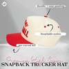 image:imageFunky Junque Trucker Snapback HatSunday Football  RedBeige