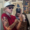 image:imageFunky Junque Trucker Snapback HatTattoos Are Trashy  BlackBeige