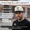 image:imageFunky Junque Trucker Snapback HatTattoos Are Trashy  BlackBeige