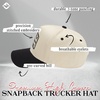 image:imageFunky Junque Trucker Snapback HatTequila Bandit  BeigeBlack