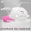 image:imageFunky Junque Trucker Snapback HatWet Bikinis Dry Martinis  WhiteHot Pink