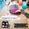 image:imageFunky Junque Trucker Snapback HatWet Bikinis Dry Martinis  WhiteHot Pink