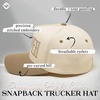 image:imageFunky Junque Trucker Snapback HatYahweh  KhakiBeige