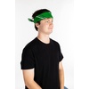 image:imageFunky Junque Unisex 100 Cotton MultiPurpose Bandana Scarves Paisley Headwrap Handkerchief for Women Men Boys Girls3 Pack Kelly Green