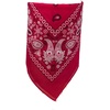 image:imageFunky Junque Unisex 100 Cotton MultiPurpose Bandana Scarves Paisley Headwrap Handkerchief for Women Men Boys GirlsHot Pink