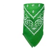 image:imageFunky Junque Unisex 100 Cotton MultiPurpose Bandana Scarves Paisley Headwrap Handkerchief for Women Men Boys GirlsKelly Green