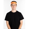 image:imageFunky Junque Unisex 100 Cotton MultiPurpose Bandana Scarves Paisley Headwrap Handkerchief for Women Men Boys GirlsNeon Orange