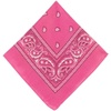 image:imageFunky Junque Unisex 100 Cotton MultiPurpose Bandana Scarves Paisley Headwrap Handkerchief for Women Men Boys GirlsPink