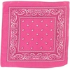image:imageFunky Junque Unisex 100 Cotton MultiPurpose Bandana Scarves Paisley Headwrap Handkerchief for Women Men Boys GirlsPink