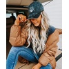 image:imageFunky Junque Vintage Dad Hat Distressed Embroidered Baseball CapDog Mom  Black Washed