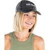 image:imageFunky Junque Vintage Dad Hat Distressed Embroidered Baseball CapDog Mom Block Letters  Black Washed