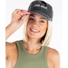 image:imageFunky Junque Vintage Dad Hat Distressed Embroidered Baseball CapDog Mom Block Letters  Black Washed