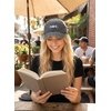 image:imageFunky Junque Vintage Dad Hat Distressed Embroidered Baseball CapMoon Phases  Black
