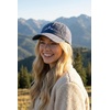 image:imageFunky Junque Vintage Dad Hat Distressed Embroidered Baseball CapMountain  Navy Washed