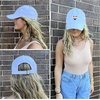 image:imageFunky Junque Vintage Dad Hat Distressed Embroidered Baseball CapRainbow Heart  White