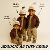image:imageFunky Junque Vintage Toddler amp Kid TwoTone Embroidered Trucker Hat 2 Pack Bundle  This Actually is My First Rodeo  BrownBeige