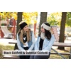 image:imageFunky Junque Womens Headwrap amp Infinity Scarf Set  Soft Knit Winter Accessories Trendy Cold Weather Gifts for WomenSolid Charcoal