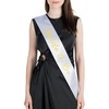 image:imageBridal Sash  Squad BlackBride to Be WhiteGold