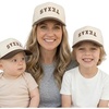 image:imageFunky Junque Adult Infant amp Kid Vintage TwoTone Embroidered Trucker Hat 3 Pack Bundle  Texas Upside Down  BrownBeige