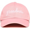 image:imageFunky Junque Cotton Grandma Baseball Cap Embroidered Gigi Mimi HatGrandma  Pink