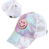 Smiley Face - Cotton Candy Tie Dye/Pink