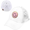 Smiley Face - White/Pink