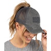 American Flag - Grey