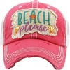 Beach Please Metallic - Coral