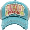 Beach Please Metallic - Teal
